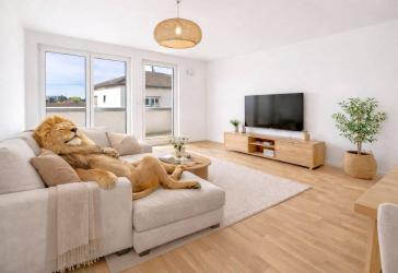 SCHWIND IMMOBILIEN - Neubau-Penthouse mit Nord- & Südterrasse