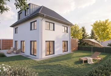 Neubau-Einfamilienhaus mit großzügigem Wohnkonzept
