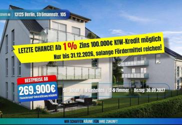 BESTPREIS! 5 ZKB NEUBAU ab 1% ZINS 100.000 € KfW-Kredit mit individueller Ausstattung möglich