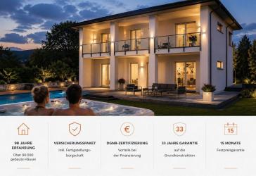 Modern. Stilvoll. Zuhause. - Ihre Stadtvilla im Wiesengrund inkl. Grundstück