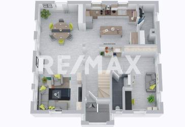 RE/MAX: Bezugsbereit! Zentral gelegene 4,5 bis 5-Zi.-Maisonette mit besonderem Wohngefühl