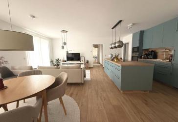 *** FAMILIENFREUNDLICHE 4 Zi. WHG. MIT GARTEN UND EBK ***