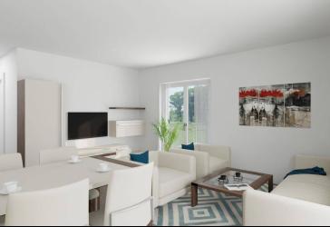Provisionsfrei - 3-Zimmer-Erstbezug mit offener Wohnküche und 2 Bädern
