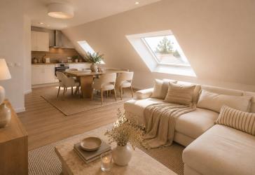 Modernes Wohnen an der Ostsee: hochwertige 3-Zimmer-Wohnung mit Hauscharakter in Heiligenhafen