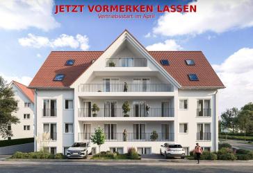 Neubau 4 - Zimmer Wohnung mit Loggia in ruhiger Lage