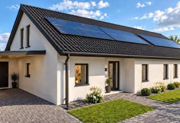 Neubau-Bungalow, Senioren-gerecht, in ruhiger, waldnaher Lage