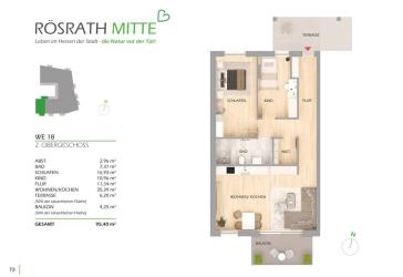 Neubau-Eigentumswohnungen im KfW-40-Standard-hochwertige Ausstattung in Zentraler Lage von Rösrath
