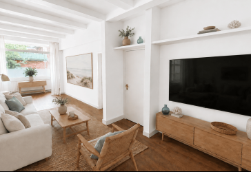 Aus Praxis wird Nordsee-Domizil. 114 m² Ferienwohnung nahe Seebrücke in SPO.