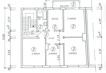 98 qm Wohnung im Hansaviertel von privat