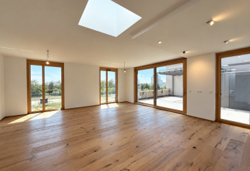 Neubau 4,5 Zi.-Penthouse-Wohnung mit Dachterrasse - Ulm/Eselsberg