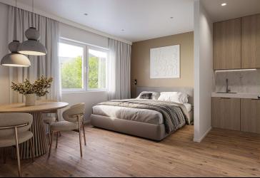 Modern, komfortabel, möbliert - Ihr neues 1-Zimmer-Apartment wartet!