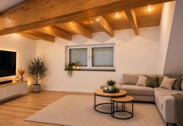 ZWEI EXKLUSIVE DACHGESCHOSSWOHNUNGEN - 2 und 3 Zimmer - KOMPLETT NEU AUSGEBAUT & MODERN AUSGESTATTET