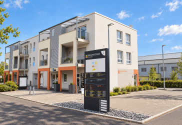 Moderne Praxisfläche in etabliertem Gesundheitszentrum