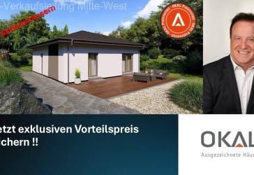 -AKTION !!! KOMPAKTES WOHNEN MIT STIL UND FUNKTION - Malervorbereitet auf Ihrem Grundstück
