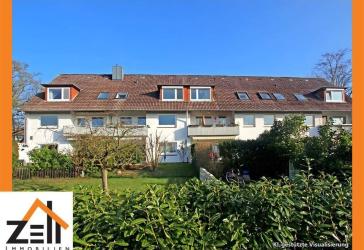 * Hervorragender Grundriss trifft Modernisierungspotenzial * Vollbad modernisiert * Balkon *