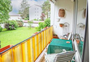 Weilheim: Dreizimmerwohnung mit Balkon in Au- und Zentrumsnähe