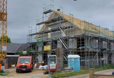 Neubau einer Wohnanlage nach KfW 40 (1.03.2023) geplant mit 8 Eigentumswohnungen in Bünde. Hier bieten wir die Whg.7 im Dachgeschoss links an!