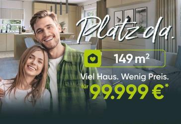 Platz da. Viel Haus Wenig Preis 149 m² Ausbauhaus, Bodenplatte Technikfertig und Grundstück