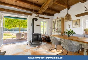 Hörsterheide: Ihr Rückzugsort am See - Charmantes Fachwerkhaus mit einzigartigem Ausblick