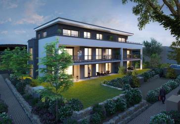 3-Zimmer-Wohnung mit 2 Terrassen und Gartenanteil!
