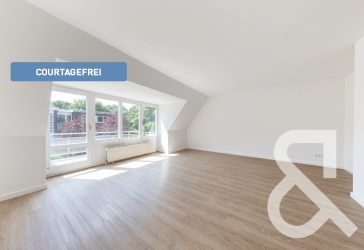 Freie 3-Zimmer-Maisonette-Wohnung mit Südbalkon in Rissen