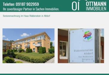 Seniorenwohnung im beliebten Haus Waldenstein in Altdorf
