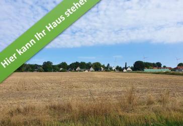 Familienleben auf einer Ebene im kommenden Baugebiet in Katensen.