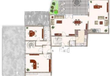 Architektenhaus mit Einliegerwohnung am Königsforst + Grundstück mit weiterer Bebaubarkeit