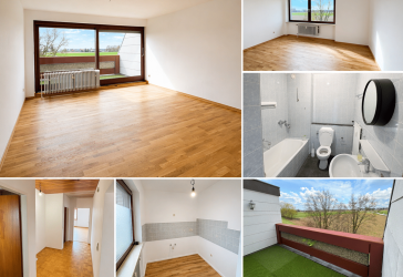 2 Zimmerwohnung mit traumhaftem Balkon