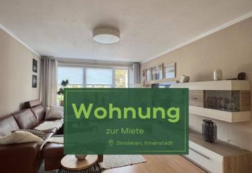 3,5 Zimmer Wohnung mit Garage und Balkon in der Innenstadt