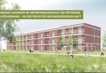 2-Zimmer-Wohnung im Mehrfamilienhaus (EG) (AAS) - private Wohngenossenschaft im Rhein-Main-Gebiet
