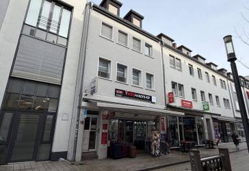 Wohn- und Geschäftshaus in zentraler Fußgängerzonenlage von Hanau