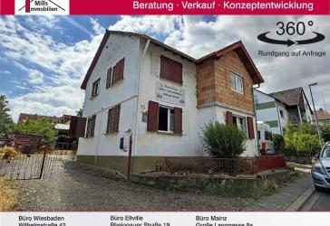 Essenheim: Freistehendes, großes 1-2 Familienhaus