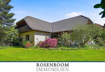 Großzügiges Einfamilienhaus in Bestlage von Aurich - Wohnen im Grünen auf weitläufigem Grundstück!