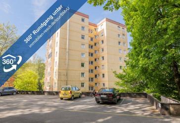 Wohnen mit Weitblick 2-Zimmer-Wohnung mit Wannenbad, Balkon und EBK