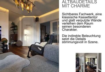 Todschicke Altbauwohnung mit Südwest-Balkon (provisionsfrei)