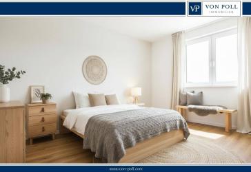Neuwertige 2-Zimmer-Wohnung mit Balkon zur Miete