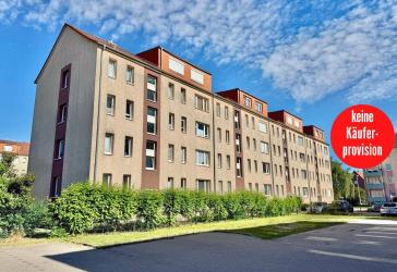 HORN IMMOBILIEN++ Neubrandenburg, renovierte 3-Raum Eigentumswohnung mit Balkon -bezugsfrei-