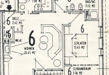 Helle 2,5-Zimmer Dachgeschosswohnung in Gräfenberg zur Zwischenmiete