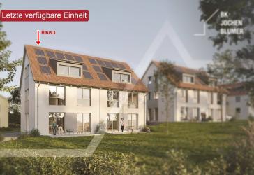 Letzte verfügbare Einheit! - Haus 1 - Wunderschöne Doppelhaushälfte in Konstanz-Wallhausen