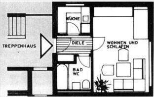 1-Zimmer-Wohnung in Senden