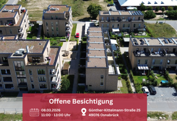 Lichtdurchflutete 4-Zimmer Wohnung mit Loggia