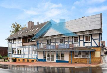 Kapitalanlage - Wohn- & Geschäftshaus in gut sichtbarer Lage von Espenau!