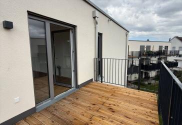 3-Zimmer-Neubauwohnung über den Dächern von Kaufbeuren mit moderner Ausstattung zu vermieten