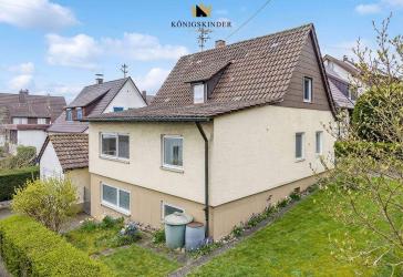 Haus gesucht - Zuhause gefunden. Freistehendes Einfamilienhaus mit Garage