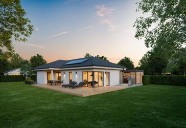Individuell geplanter Bungalow mit moderner Architektur in Pachten