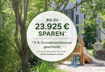 Kapitalanlage mit Zukunft: 3-Zimmer Wohnung mitten im Grünen