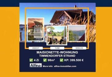 4 Zi. Maisonette-WE Nähe Timmendorfer Strand