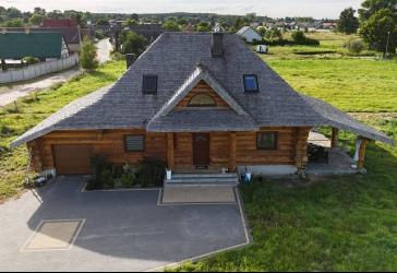 Holzbalken Haus