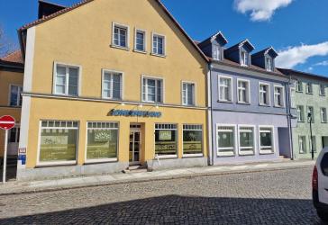 Solides Won- und Geschäftshaus in der Altstadt von Angermünd